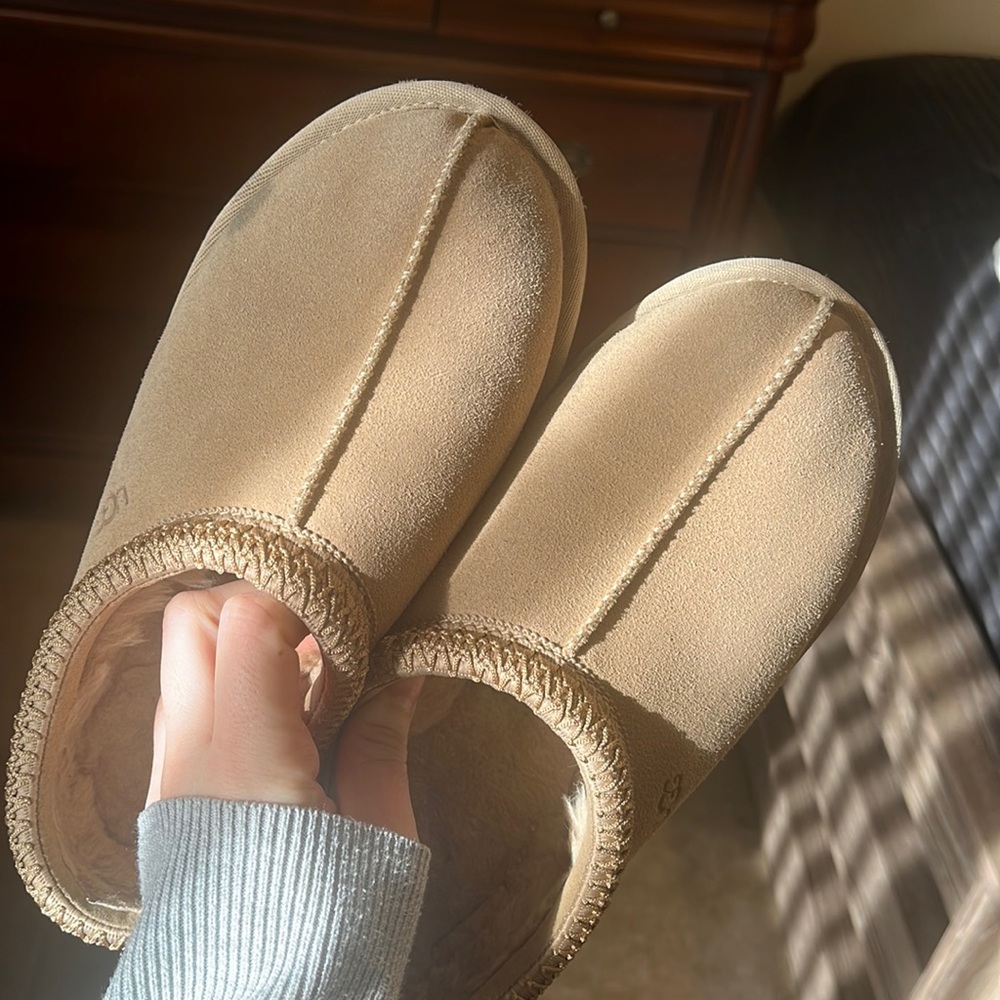 Ugg Tasman slippers in Mustard Seed